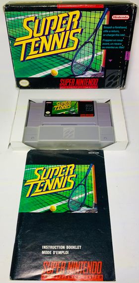 SUPER TENNIS EN BOITE SUPER NINTENDO SNES - jeux video game-x