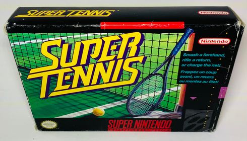 SUPER TENNIS EN BOITE SUPER NINTENDO SNES - jeux video game-x