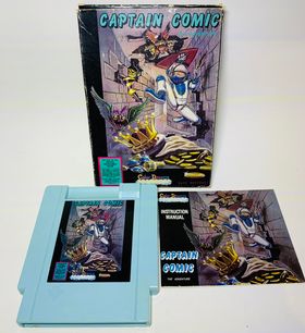 THE ADVENTURES OF CAPTAIN COMIC EN BOITE NINTENDO NES - jeux video game-x