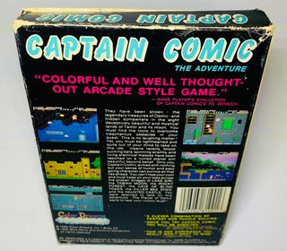 THE ADVENTURES OF CAPTAIN COMIC EN BOITE NINTENDO NES - jeux video game-x