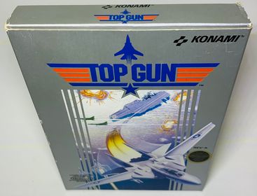 TOP GUN EN BOITE NINTENDO NES - jeux video game-x