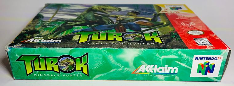 TUROK DINOSAUR HUNTER EN BOITE NINTENDO 64 N64 - jeux video game-x