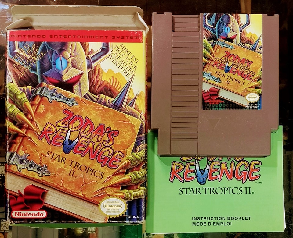 ZODA'S REVENGE: STARTROPICS II 2 EN BOITE NINTENDO NES - jeux video game-x