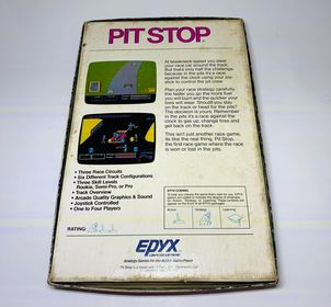 PITSTOP COMMODORE 64 C64 - jeux video game-x