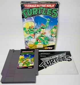 TEENAGE MUTANT NINJA TURTLES TMNT EN BOITE NINTENDO NES - jeux video game-x