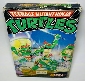 TEENAGE MUTANT NINJA TURTLES TMNT EN BOITE NINTENDO NES - jeux video game-x