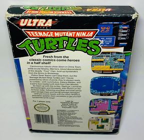 TEENAGE MUTANT NINJA TURTLES TMNT EN BOITE NINTENDO NES - jeux video game-x