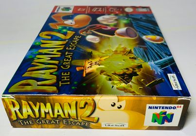 RAYMAN 2 THE GREAT ESCAPE EN BOITE NINTENDO 64 N64 - jeux video game-x