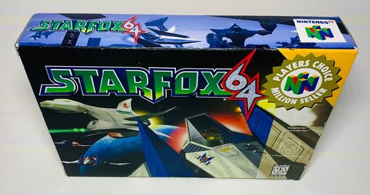 STAR FOX 64 PLAYER'S CHOICE EN BOITE NINTENDO 64 N64 - jeux video game-x