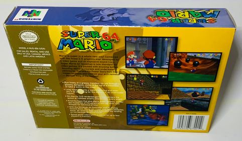SUPER MARIO 64 PLAYERS CHOICE EN BOITE NINTENDO 64 N64 - jeux video game-x