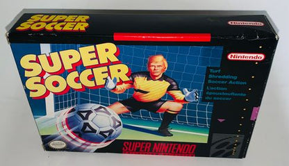 SUPER SOCCER EN BOITE SUPER NINTENDO SNES - jeux video game-x