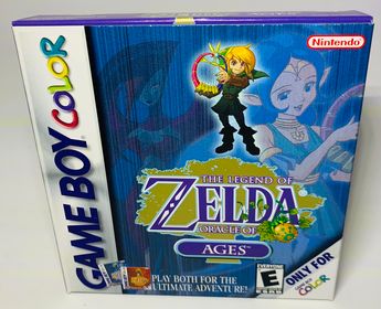 THE LEGEND OF ZELDA ORACLE OF AGES EN BOITE GAME BOY COLOR GBC - jeux video game-x