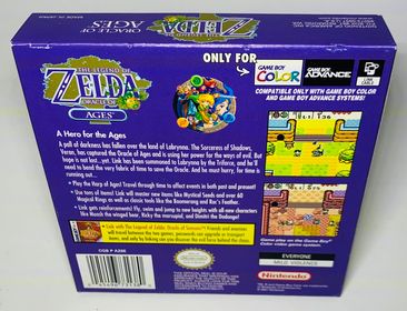 THE LEGEND OF ZELDA ORACLE OF AGES EN BOITE GAME BOY COLOR GBC - jeux video game-x