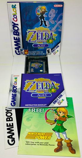 THE LEGEND OF ZELDA ORACLE OF AGES EN BOITE GAME BOY COLOR GBC - jeux video game-x