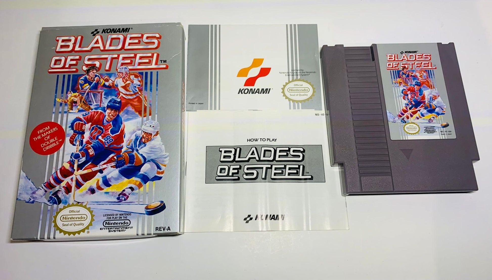 BLADES OF STEEL EN BOITE NINTENDO NES - jeux video game-x