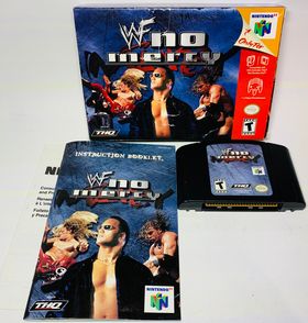 WWF NO MERCY EN BOITE NINTENDO 64 N64 - jeux video game-x