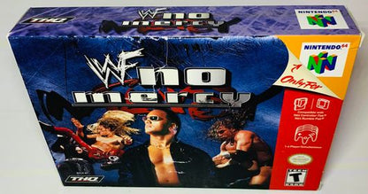 WWF NO MERCY EN BOITE NINTENDO 64 N64 - jeux video game-x