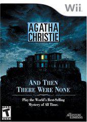 AGATHA CHRISTIE AND THEN THERE WERE NONE (NINTENDO WII) - jeux video game-x
