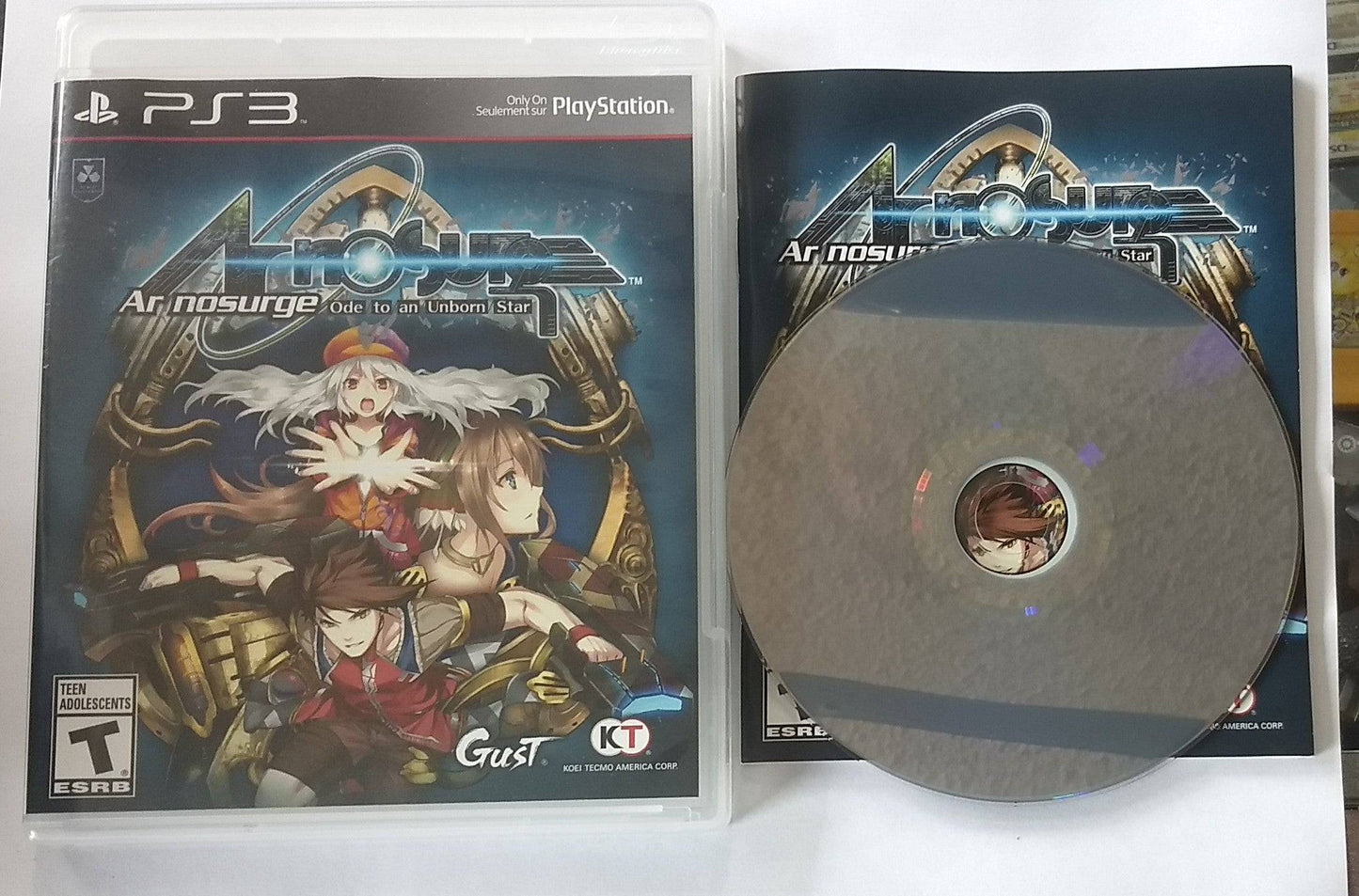 AR NOSURGE: ODE TO AN UNBORN STAR (PLAYSTATION 3 PS3) - jeux video game-x