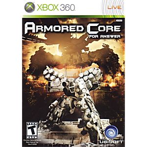 ARMORED CORE FOR ANSWER (XBOX 360 X360) - jeux video game-x