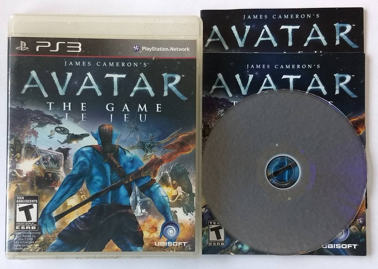 AVATAR THE GAME PLAYSTATION 3 PS3 - jeux video game-x