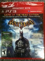 BATMAN: ARKHAM ASYLUM GAME OF THE YEAR GOTY GREATEST HITS (PLAYSTATION 3 PS3) - jeux video game-x