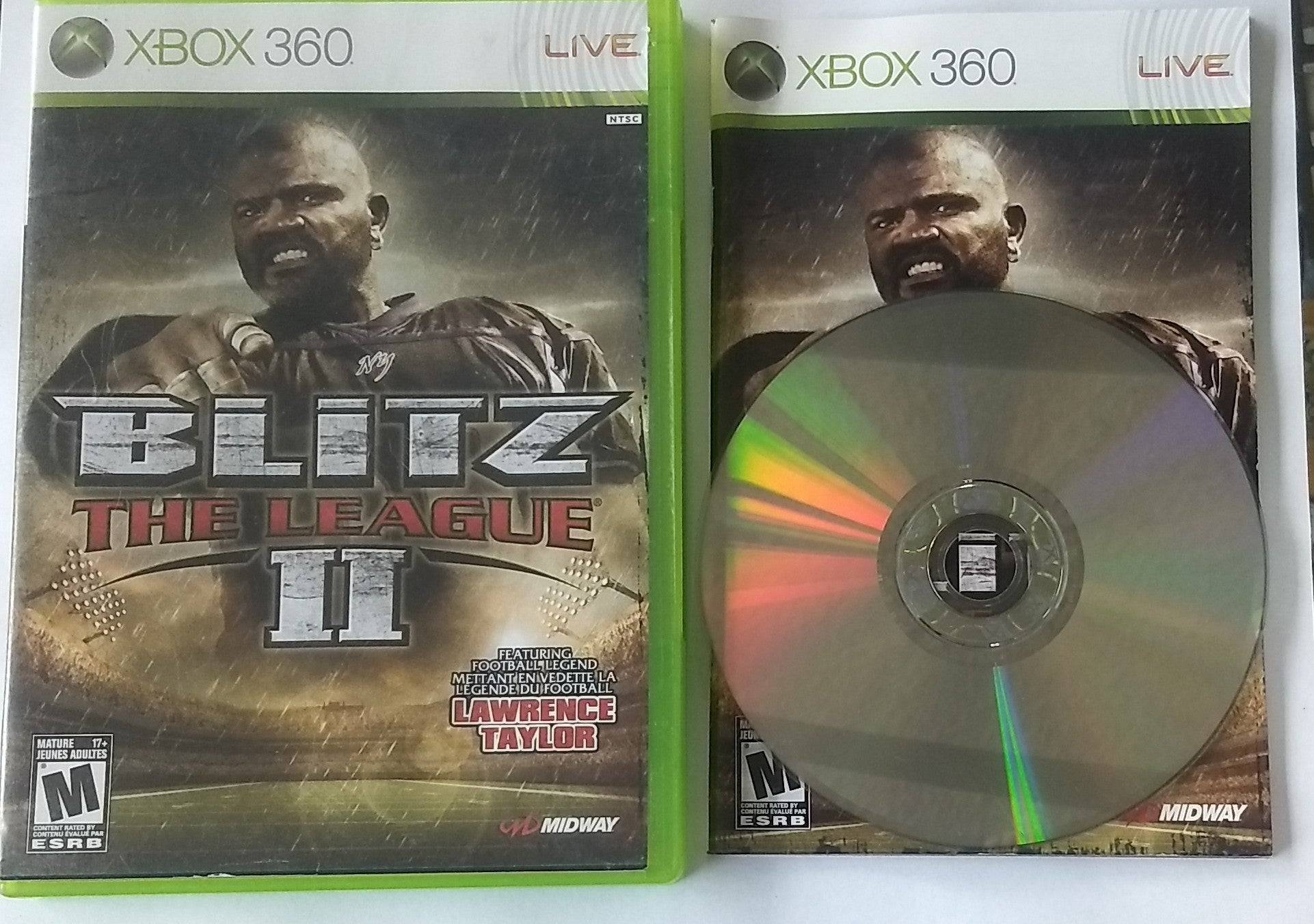 BLITZ THE LEAGUE II 2 XBOX 360 X360 - jeux video game-x