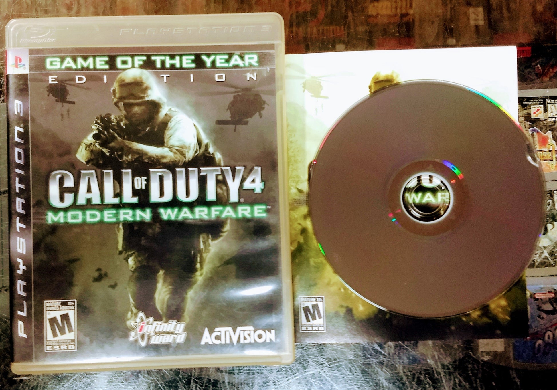 CALL OF DUTY 4 MODERN WARFARE GAME OF THE YEAR GOTY PLAYSTATION 3 PS3 - jeux video game-x