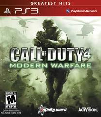 CALL OF DUTY 4 MODERN WARFARE  GREATEST HITS (PLAYSTATION 3 PS3) - jeux video game-x