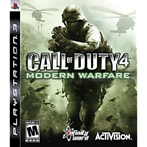 CALL OF DUTY 4 MODERN WARFARE (PLAYSTATION 3 PS3) - jeux video game-x