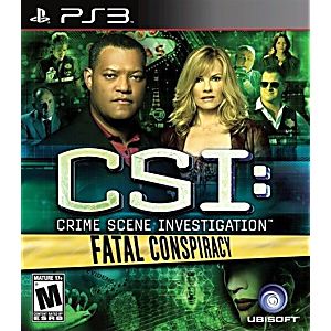 CSI FATAL CONSPIRACY (PLAYSTATION 3 PS3) - jeux video game-x