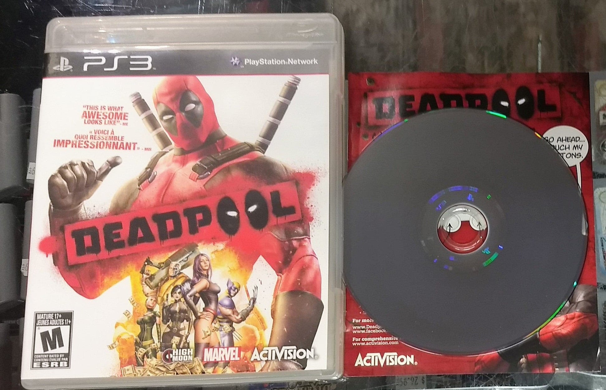 DEADPOOL (PLAYSTATION 3 PS3) - jeux video game-x
