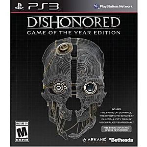 DISHONORED GAME OF THE YEAR GOTY (PLAYSTATION 3 PS3) - jeux video game-x