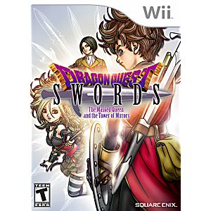 DRAGON QUEST SWORDS THE MASKED QUEEN AND THE TOWER OF MIRRORS NINTENDO WII - jeux video game-x