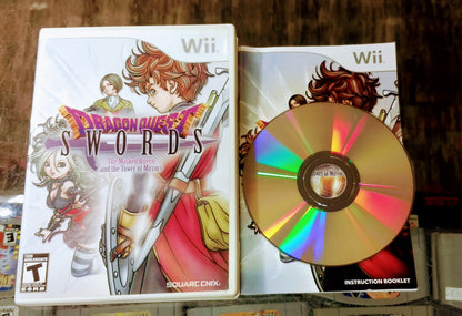 DRAGON QUEST SWORDS THE MASKED QUEEN AND THE TOWER OF MIRRORS NINTENDO WII - jeux video game-x