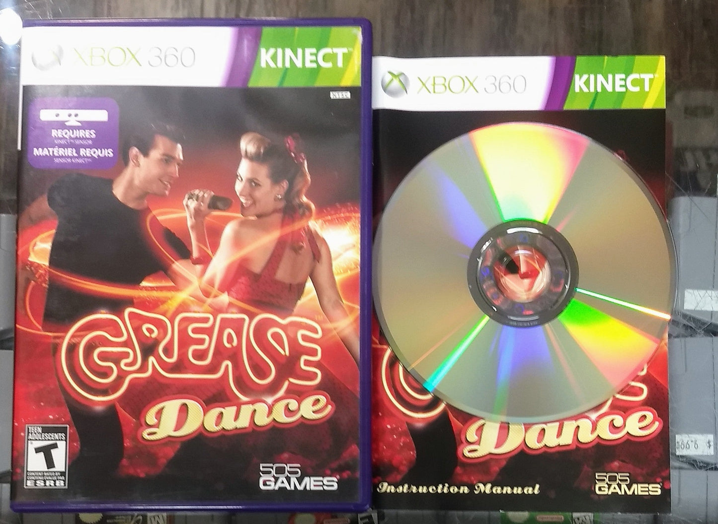 GREASE DANCE (XBOX 360 X360) - jeux video game-x