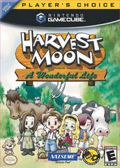 HARVEST MOON A WONDERFUL LIFE PLAYERS CHOICE NINTENDO GAMECUBE NGC - jeux video game-x