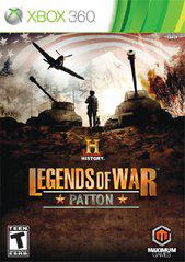 HISTORY LEGENDS OF WAR: PATTON (XBOX 360 X360) - jeux video game-x