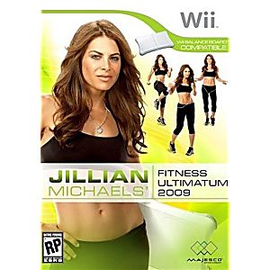JILLIAN MICHAELS' FITNESS ULTIMATUM 2009 NINTENDO WII - jeux video game-x