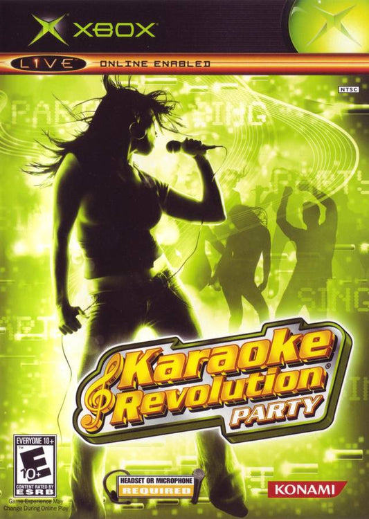 KARAOKE REVOLUTION PARTY (XBOX) - jeux video game-x