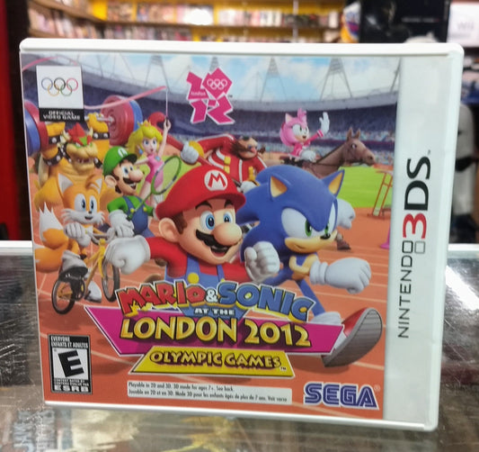 MARIO & SONIC AT THE LONDON 2012 OLYMPIC GAMES (NINTENDO 3DS) - jeux video game-x