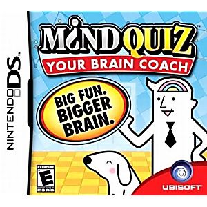 MIND QUIZ YOUR BRAIN COACH NINTENDO DS - jeux video game-x