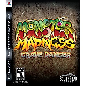 MONSTER MADNESS GRAVE DANGER (PLAYSTATION 3 PS3) - jeux video game-x