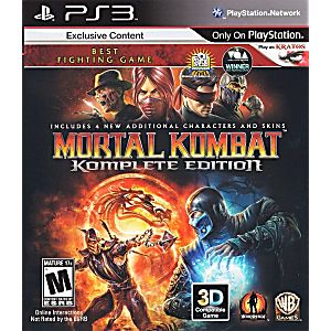 MORTAL KOMBAT KOMPLETE EDITION PLAYSTATION 3 PS3 - jeux video game-x