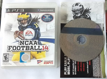 NCAA FOOTBALL 14 (PLAYSTATION 3 PS3) - jeux video game-x