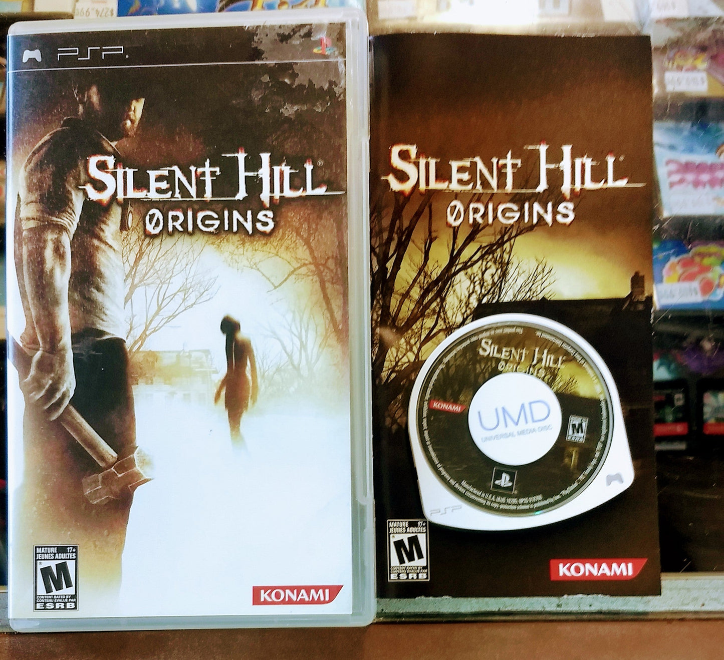 SILENT HILL ORIGINS (PLAYSTATION PORTABLE PSP) - jeux video game-x