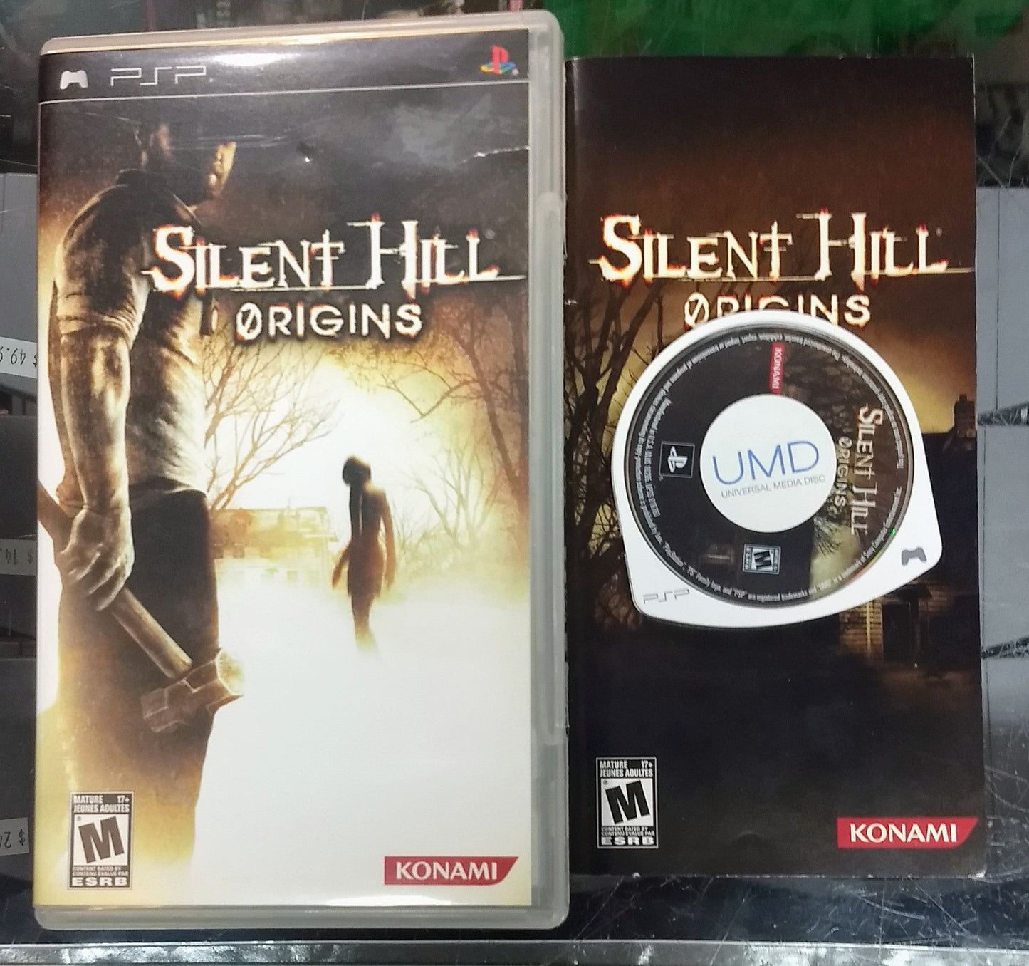 SILENT HILL ORIGINS (PLAYSTATION PORTABLE PSP) - jeux video game-x