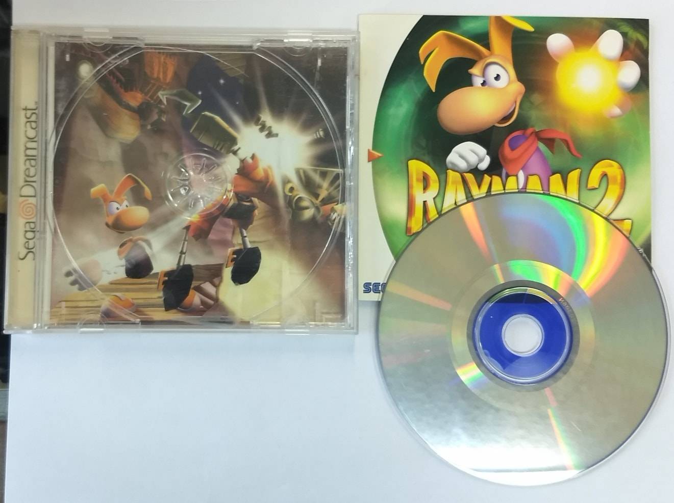 RAYMAN 2 THE GREAT ESCAPE (SEGA DREAMCAST DC) - jeux video game-x