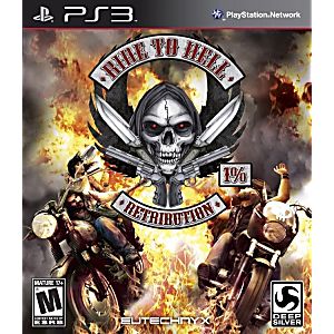 RIDE TO HELL: RETRIBUTION (PLAYSTATION 3 PS3) - jeux video game-x