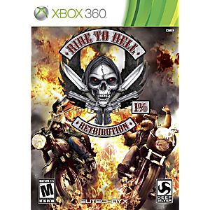 RIDE TO HELL: RETRIBUTION (XBOX 360 X360) - jeux video game-x